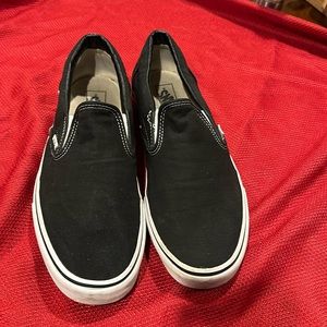 Vans Black Slip On